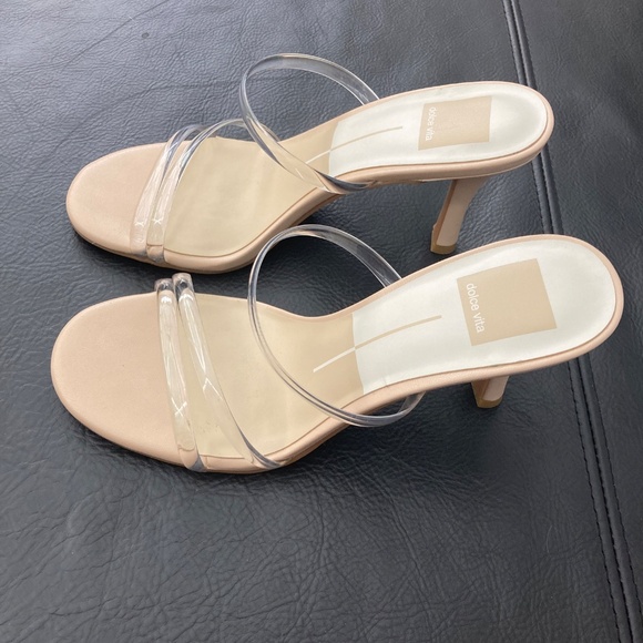 NEW Dolce Vita Lynton Sandals in Crystal Vinyl size 6 - Picture 3 of 9